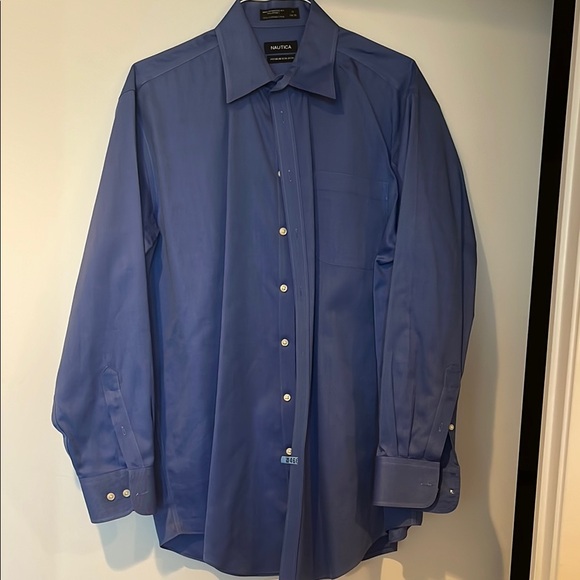 Nautica Other - Nautica Blue Dress Shirt Long Sleeve Classic